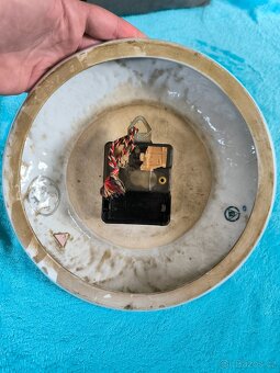 Porcelánové nástěnné hodiny Royal Dux - 5