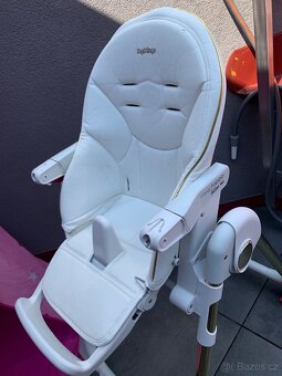 Dětská jídelní stolička a lehátko - Peg Perego jako nové - 5