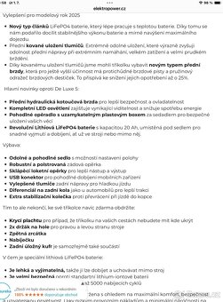 TŘÍKOLKA pro SENIORY nová ELEKTRICKÁ v záruce - 5