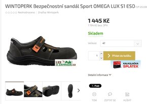 Pracovní sandále Wintoperk - 5