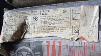 Elektrody ESAB VAMBERK EB123 EB121 ER117 aj. - 5