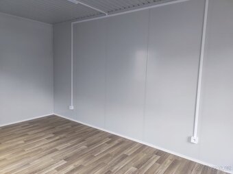tavební buňka 6×3 m s tepelnou izolací a elektroinstalací - 5