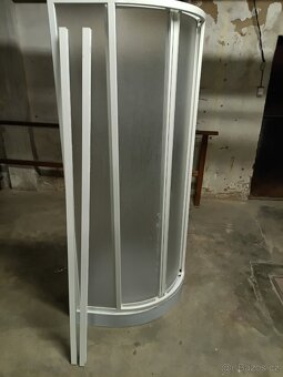 Sprchový kout 80x80 cm zánovní. - 5