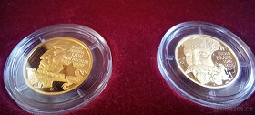 Sada 4 x 3,11g zlatých medailí Doba Rudolfa II. jen 400ks - 5