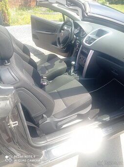 Peugeot 207 ,1,6 benzín Cabrio - 5