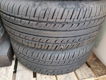 4 letní pneu 195 55 15 + DISKY 5X100 ŠKODA VW SEAT - 5