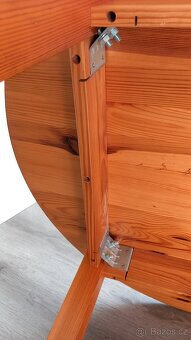 STUL MASIV BOROVICE PRUMĚR 90CM - 5