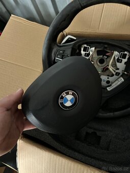 Volant bmw f10/f11 padla vyhrev - 5