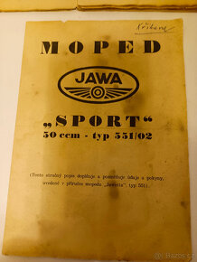 Jawa 50, typ 551 Jaweta-návod k obsluze - 5