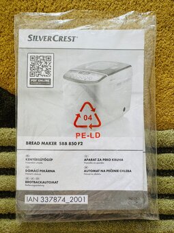 Krásná domácí pekárna (zn. SilverCrest, Lidl) - 5