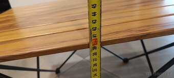 Kempingový stůl skládací 68×46x40 - 5