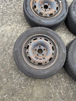 Zimní sada Škoda Fabia - 185/60/14 - 5x100 - vzorek 6mm - 5