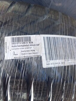 Š.Kodiaq, Kodiaq 2/VW Tiguan -NOVÁ zimní Alu sada-235/55R18. - 5