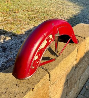 Jawa ČZ 250 350 kývačka - přední blatník - 5