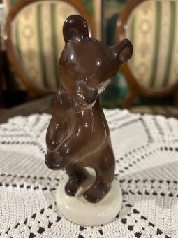 Lomonosov SSSR figurka medvěd - 5