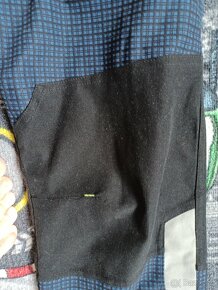 Kugo chlapecké kalhoty modré 158 reflexní kapsy - 5