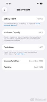 iPhone 15 128 GB ve výborném stavu - 5