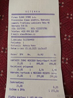 Meriden Sonický zubní kartáček - 5