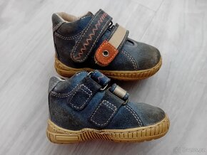 Dětské kožené boty/botičky vel. 19 - 5