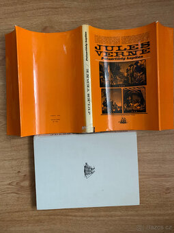 Jules Verne – různé staré knihy + přebaly, ceny v textu - 5