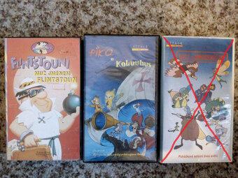 VHS 03 Pohádky a Hudobný motív originál videokazety česky - 5