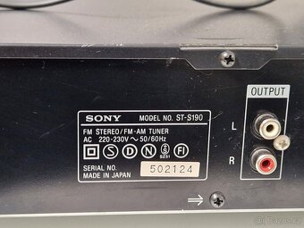 Tuner SONY ST-S190 - 5