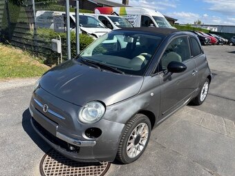 fiat 500 cc 1,2 i klima , kůže . 106tkm - 5
