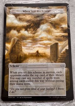 Magic the Gathering - 4x Duskmnourn Archenemy Packs 2024 - 5