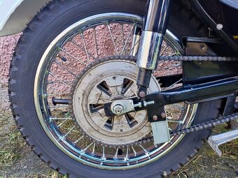 stavba trialu terénní závodní motocykl čz 125 nebo 175 ccm - 5