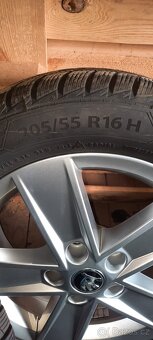 Zimní ALU sada kol škoda Octavia 3 5x112 r16 ET 48 - 5