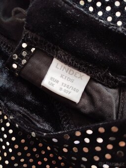 Sváteční šaty Lindex,vel.134,svetr H&M, vel.122/128 - 5