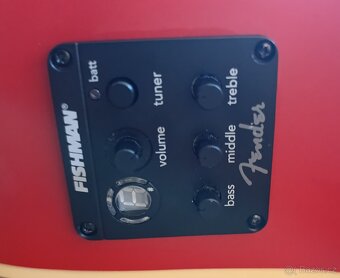 Elektroakustická kytara Fender jako nová Cena - 5