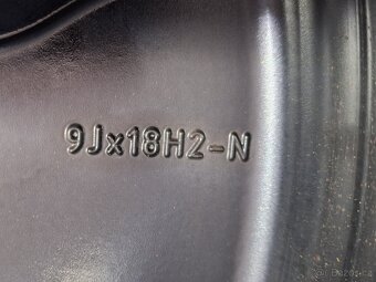 Prodám alu kola Mercedes-Benz ,,18,, 5x112, dvojí šíře - 5