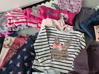 Balík oblečení holka dívčí 92/98/104 - 5