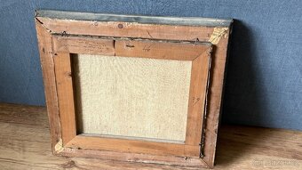 Starý malovaný obraz malíř Jiří Balling - 5