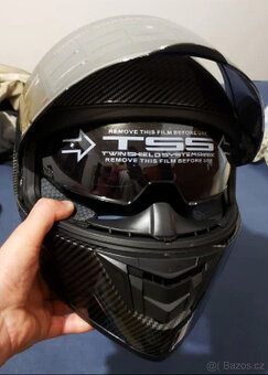 helma přilba Carbon agv airoh shoei hjc caberg alpinestars - 5