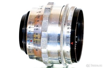 Carl Zeiss Biotar 2/58 RED T 1Q M42 12-lamelový TOP STAV - 5