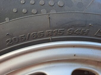 ALUdisky + Zimní pneu KUMHO Wintercraft 205/65 R15 - BMW E39 - 5