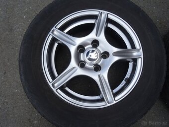 Alu disky na Škoda, 14", 5x100,ET 32, letní sada - 5