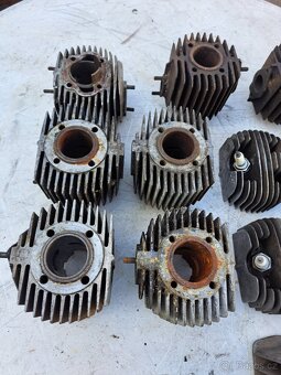 Válce,hlavy jawa 555,05,20,21,23 350/638 - 5