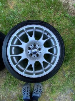 Alu kola BBS CH-R motorsport brillantsilber R18 - 5