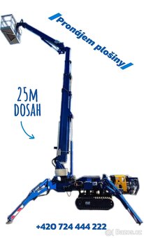 Plošina pronájem, kácení stromů, čištění střech - 5