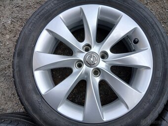 Sada Orig ALU kol Opel 195/55R16 letní - 5