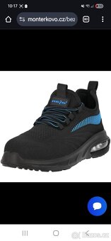 Bezpečnostní pracovní tenisky WAVE S1P BLUE - 5