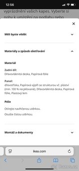 TMAVOMODRÉ POLICE EKET z IKEA - 5
