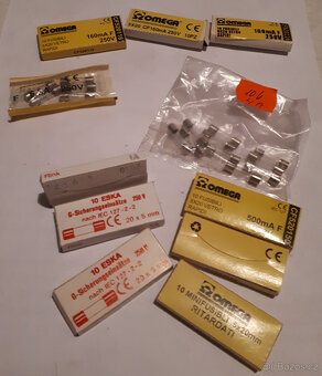 Válcové pojistky 160mA-100A -50% SLEVA - 5