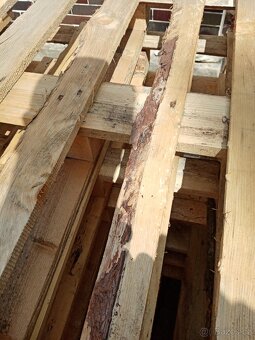 Dřevěná paleta 100 x 100 cm x 13 cm - 5