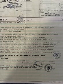 2 x Technický průkaz Škoda 110 L, VAZ 21073 kombi - 5