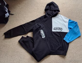 Tepláková souprava chlapecká,tepláky Adidas, H&M,158,164,170 - 5