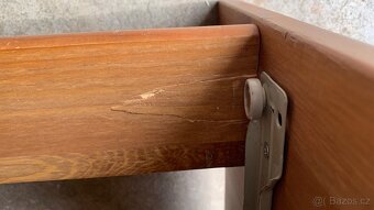 Ikea Leksvik komoda 4š masiv antik hemnes - 5